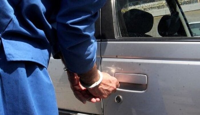 دستگیری سارق محتویات خودرو در شهرری