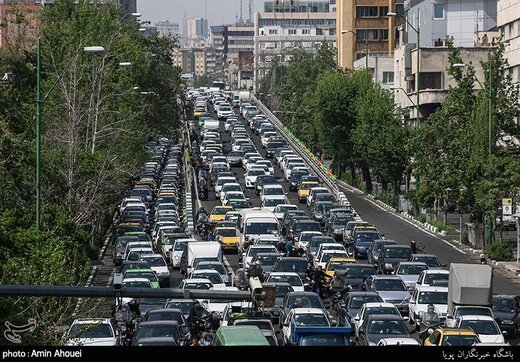 ترافیک سنگین صبحگاهی در برخی از معابر پایتخت