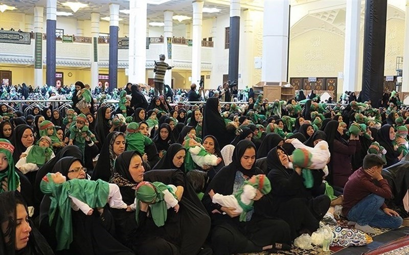 توزیع ۶۰ هزار دست لباس ویژه همایش شیرخوارگان حسینی در فارس