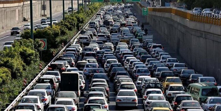 وضعیت ترافیکی معابر بزرگراهی تهران، چهارشنبه ۱۲ مرداد ۱۴۰۱