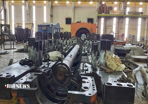ساخت و بازسازی ۱۷۹۱ قطعه در نیروگاه رامین اهواز
