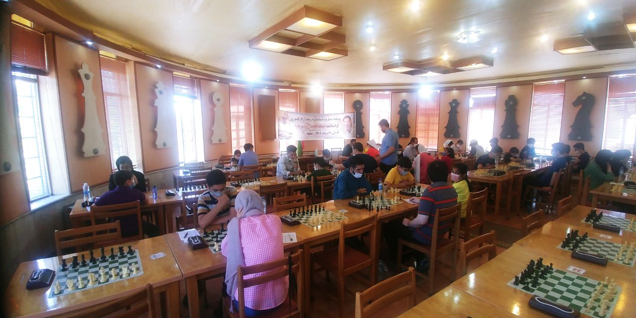 آغاز مسابقات شطرنج استاندارد ریتد آزاد کشوری در مشهد