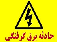 برق جان جوان لنده ای را گرفت