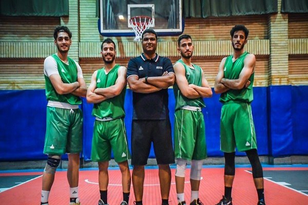 ترکیب تیم بسکتبال سه نفره مردان ایران در قونیه