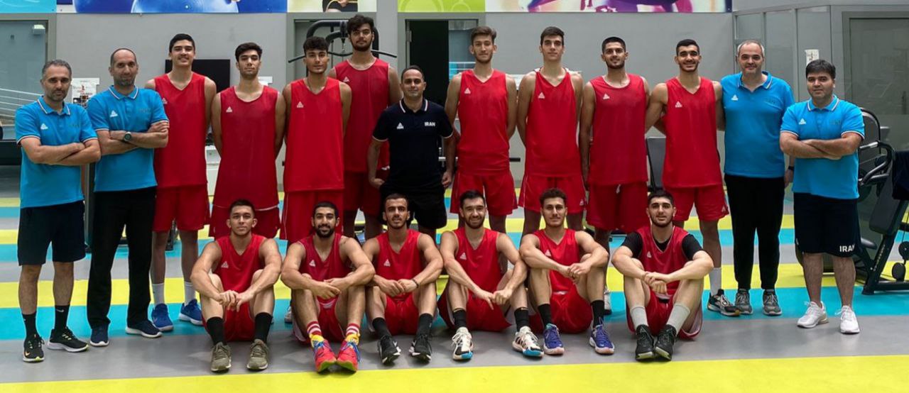 پیروزی تیم بسکتبال جوانان ایران در چهارمین دیدار تدارکاتی