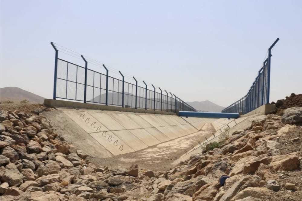 ساماندهی کانال هدایت آب سد بردول در پارسیان