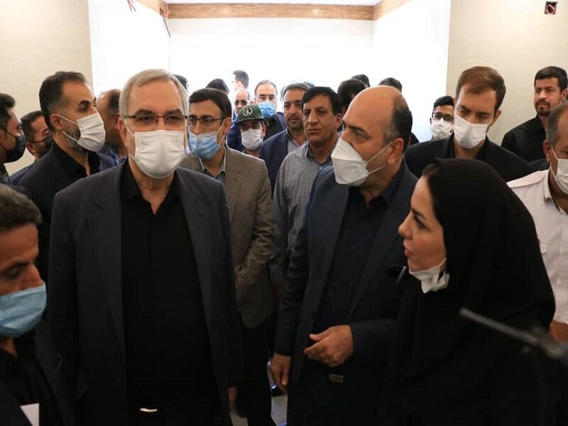 بازدید وزیر بهداشت از بیمارستان انار
