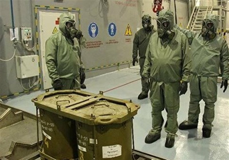 درخواست روسیه برای نابودی ذخایر تسلیحات شیمیایی آمریکا