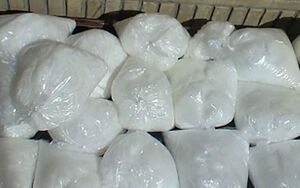 ناکام ماندن قاچاقچی مواد مخدر در انتقال بیش از ۱۷۱ کیلو شیشه