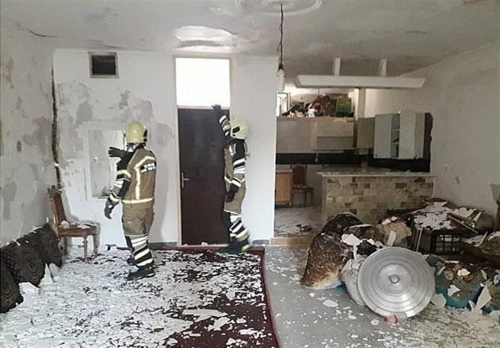 انفجار در یک واحد مسکونی در سیرجان