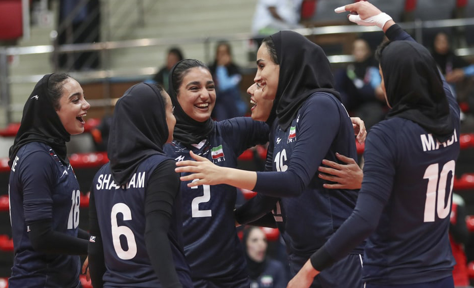 والیبال زنان جام آسیا/ بانوان ایران، کره جنوبی را در هم شکستند