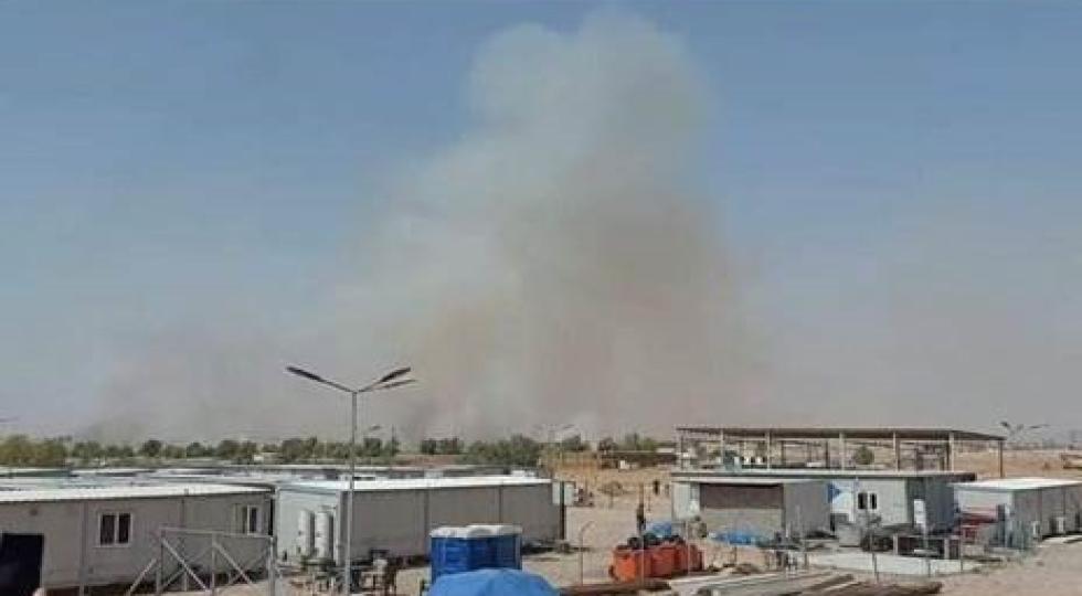 حمله راکتی به میدان گازی کورمور در شمال عراق