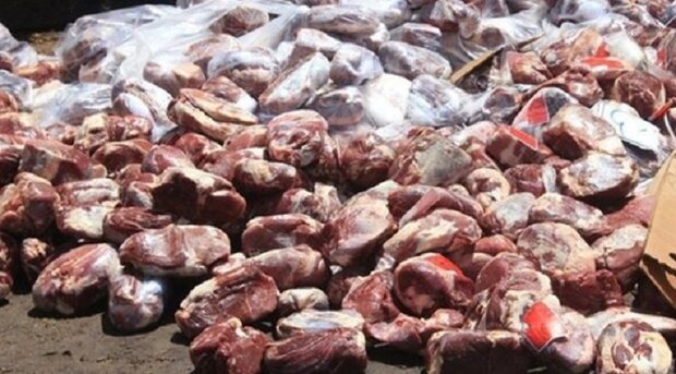 کشف ۵۷۳ کیلو گرم گوشت فاسد در سنندج