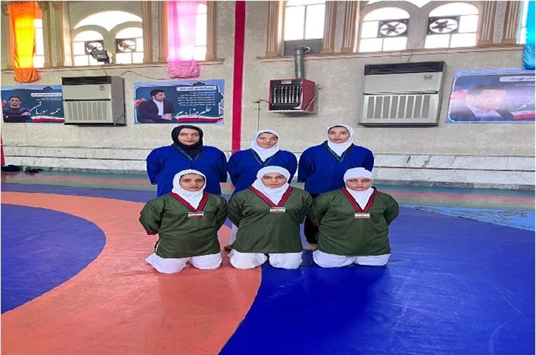مدال آوری بانوان خوزستان در مسابقات کشتی آلیش قهرمانی کشور