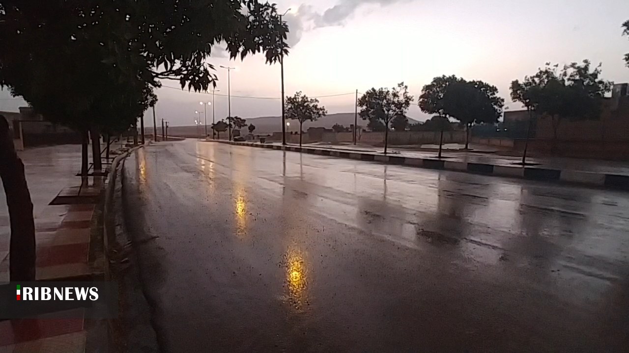 آغاز بارش‌های رگباری در استان همدان