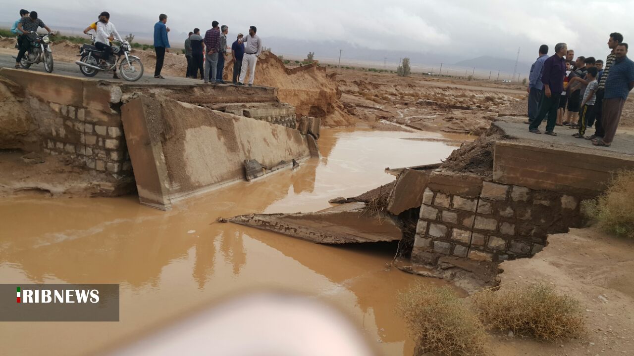 خسارت‌های سیلاب در مناطق مختلف استان کرمان
