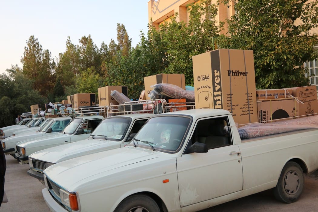 اهدای ۶۰۰ سبد جهیزیه ایرانی در اردکان