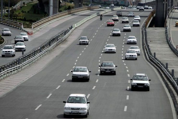 وضعیت ترافیکی معابر بزرگراهی تهران، پنجشنبه ۱۰ شهریور ۱۴۰۱