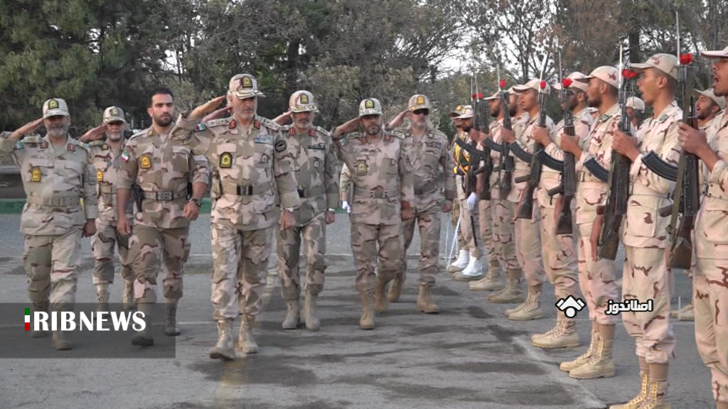 بازدید فرمانده مرزبانی کشور از مرکز آموزش مرزبانی شهید مدنی اصلاندوز