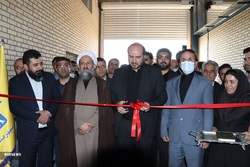افتتاح کارخانه سپهر صنعت چرم قرچک توسط استاندار
