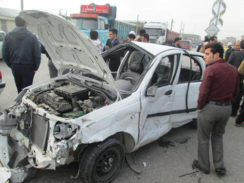 حادثه رانندگی در اصفهان با ۵ مصدوم