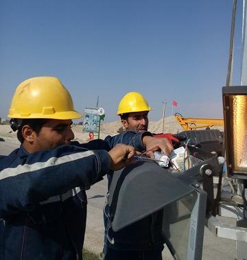 توزیع برق استان، به زائران اربعین حسینی خدمات رسانی می کنند