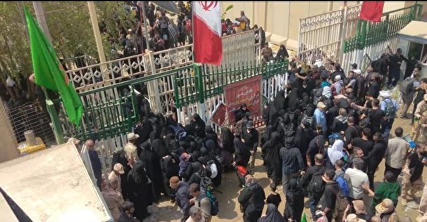 کندی تردد از مرز خسروی به دلیل مراجعه فراتر از انتظار زائران