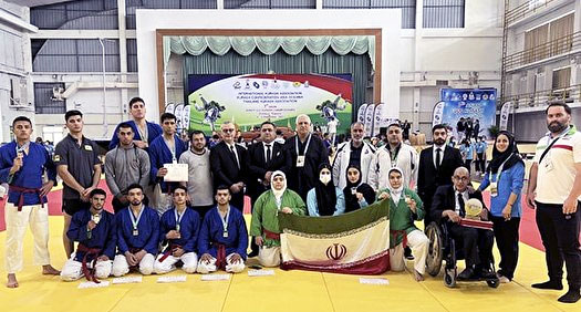 کوراش جوانان آسیا؛ نایب قهرمانی ایران با ۱۰ نشان رنگارنگ