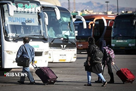 استرداد پول بلیت اتوبوس زائرین در لحظه