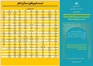 گلستان در وضع به نسبت پرخطر شیوع کرونا؛ تمام شهرستان‌ها زرد رنگ است