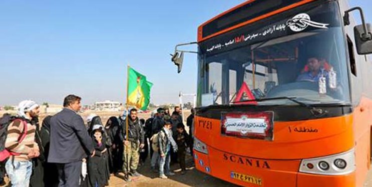 خدمات حمل و نقلی اتوبوسرانی تهران در خاک عراق