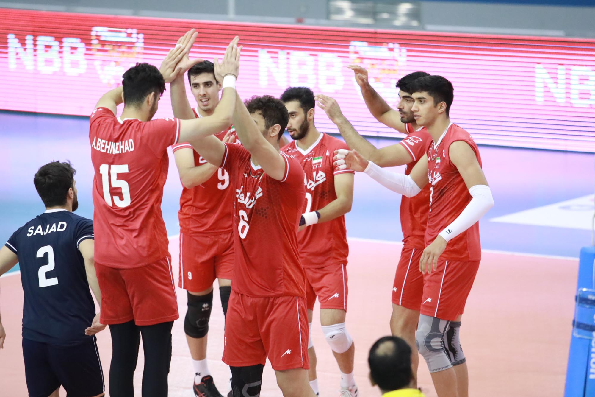 والیبال جوانان آسیا 2022، صعود مستقیم ایران به یک چهارم