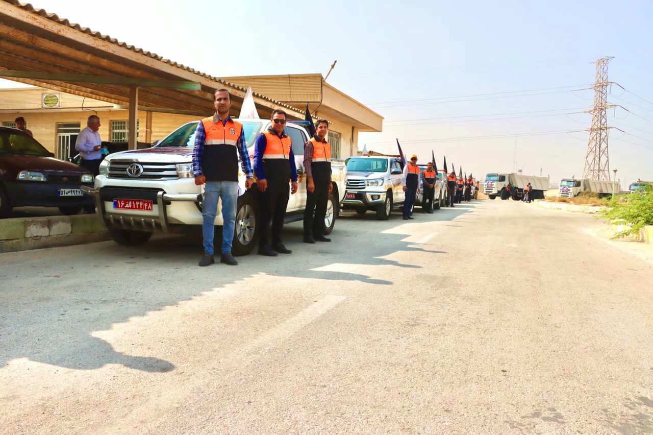 اعزام ۱۶ دستگاه ماشین آلات سبک و سنگین راهداری بوشهر به مرز مهران