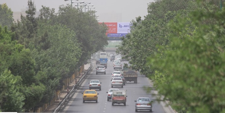 کیفیت هوای شیراز؛ نا سالم برای گروه‌های حساس