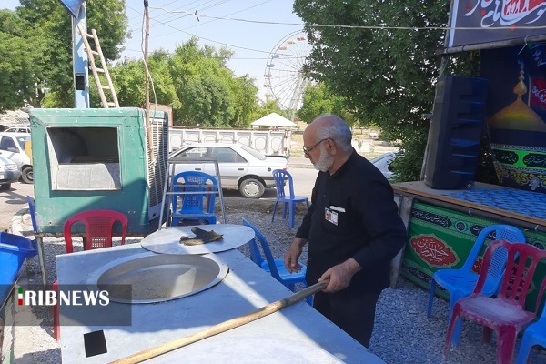 میزبانی اندیمشکی‌ها از زائران اربعین حسینی