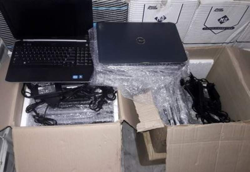 کشف لپ تاپ های قاچاق در یاسوج