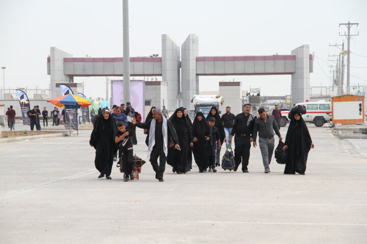 خانچی : زائران اربعین از مرز چذابه به کشور بازگردند
