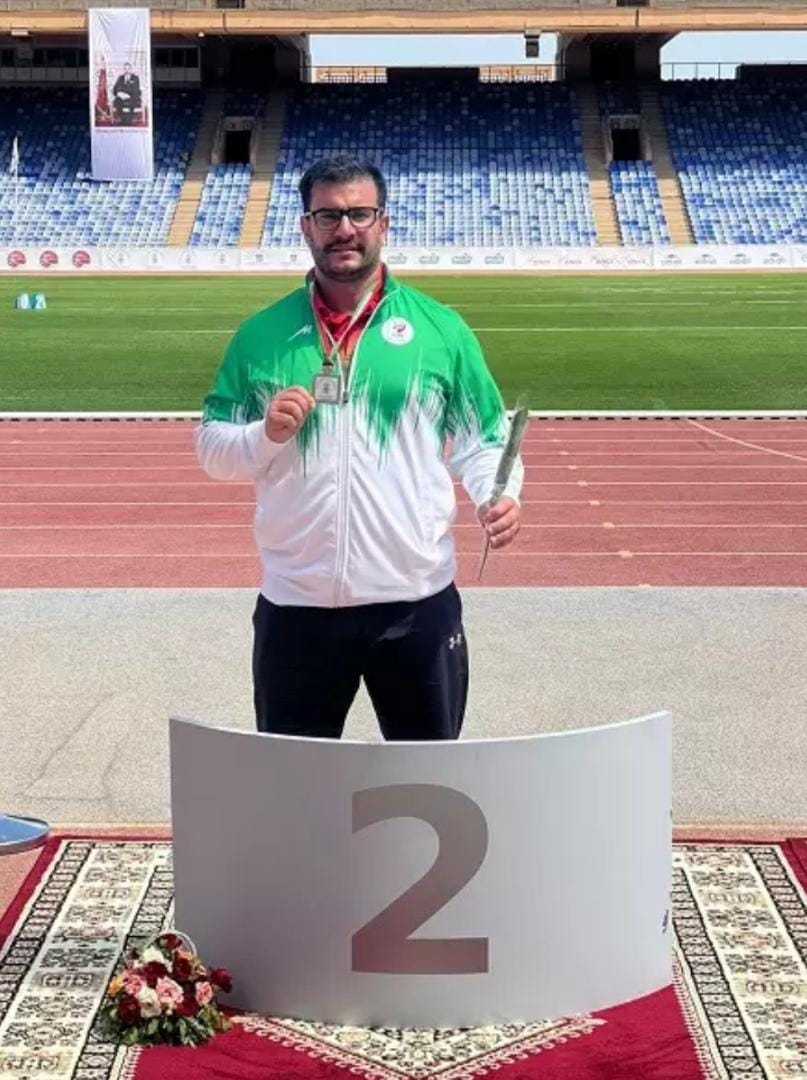 مدال نقره مسابقات گرندپری برای ورزشکار شیرازی