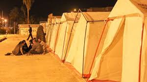 اسکان ۲هزار و  ۸۰۰ نفر شب گذشته در اردوگاه‌های هلال احمر استان