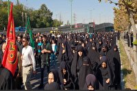 راهپیمایی اربعین حسینی فردادر نقاط مختلف آذربایجان غربی