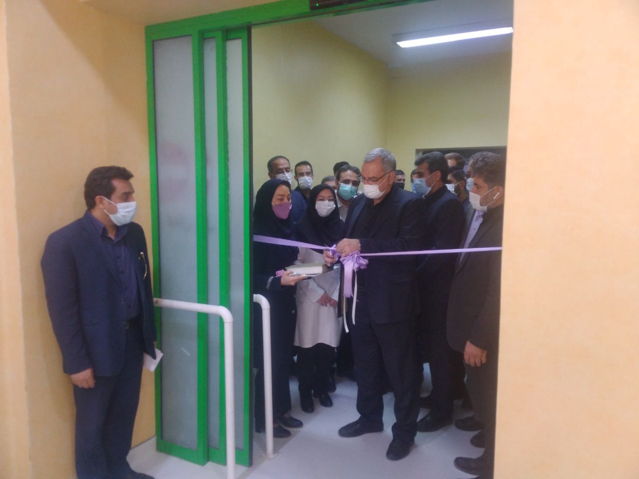 افتتاح اتاق‌های عمل بیمارستان طالقانی مشهد با حضور وزیر بهداشت