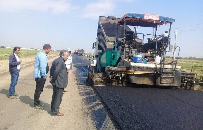 بخشی از جاده سبزوار- بردسکن بهسازی شد