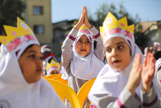 جشن شکوفه‌ها و آغاز سال تحصیلی کلاس اولی‌ها