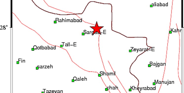 زمین لرزه سرگز احمدی خسارتی نداشت