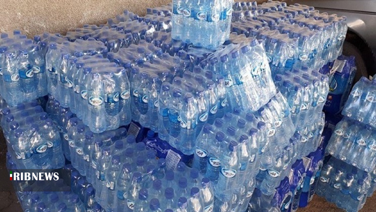 توزیع ۴۸۰ هزار بطری آب آشامیدنی بسته بندی شده از سوی هلال احمر تاکنون