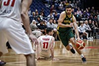 شکست تیم ملی بسکتبال ایران مقابل استرالیا