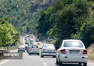 تردد روان در محورهاي شمالي