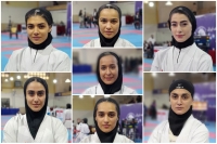 معرفی نفرات برتر کاراته رده سنی زیر ۲۱ سال دختران