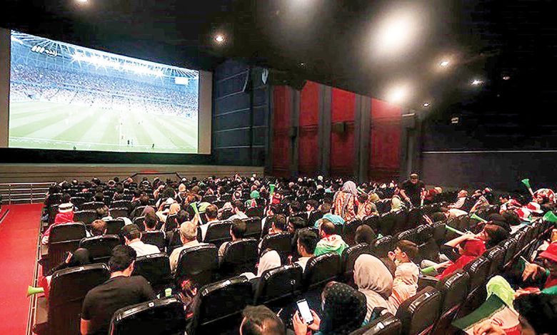 پخش بازیهای جام جهانی قطر در سینماهای کرمان