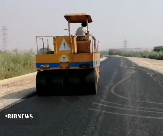 بهره برداری از یک طرح عمران روستایی در حمیدیه